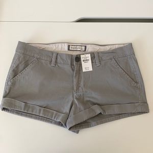 NWT Abercrombie & Fitch Grey Shorts